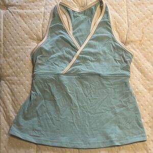lululemon athletica Light Blue Tank Top